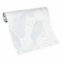 Vliestapete Elle Blattmuster Weiß Hellgrau 10332-01 8 Vliestapete Elle Blattmuster Weiß Hellgrau 10332-01 -Orex Verkäufe Vliestapete Elle Blaetter Weiss Hellgrau 10332 01 63216399 1