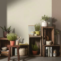 Vliestapete Elle Strukturiert Uni Beige Creme 10335-14