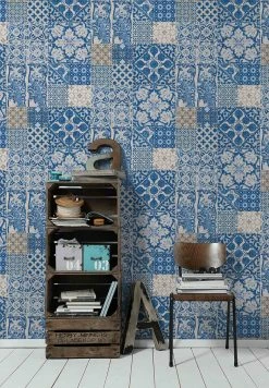 Vliestapete Portugiesische Fliesen Blau Beige 36923-1 7 Vliestapete Portugiesische Fliesen Blau Beige 36923-1 -Orex Verkäufe Vliestapete Fliesen blau weiss 36923 1 191339 2