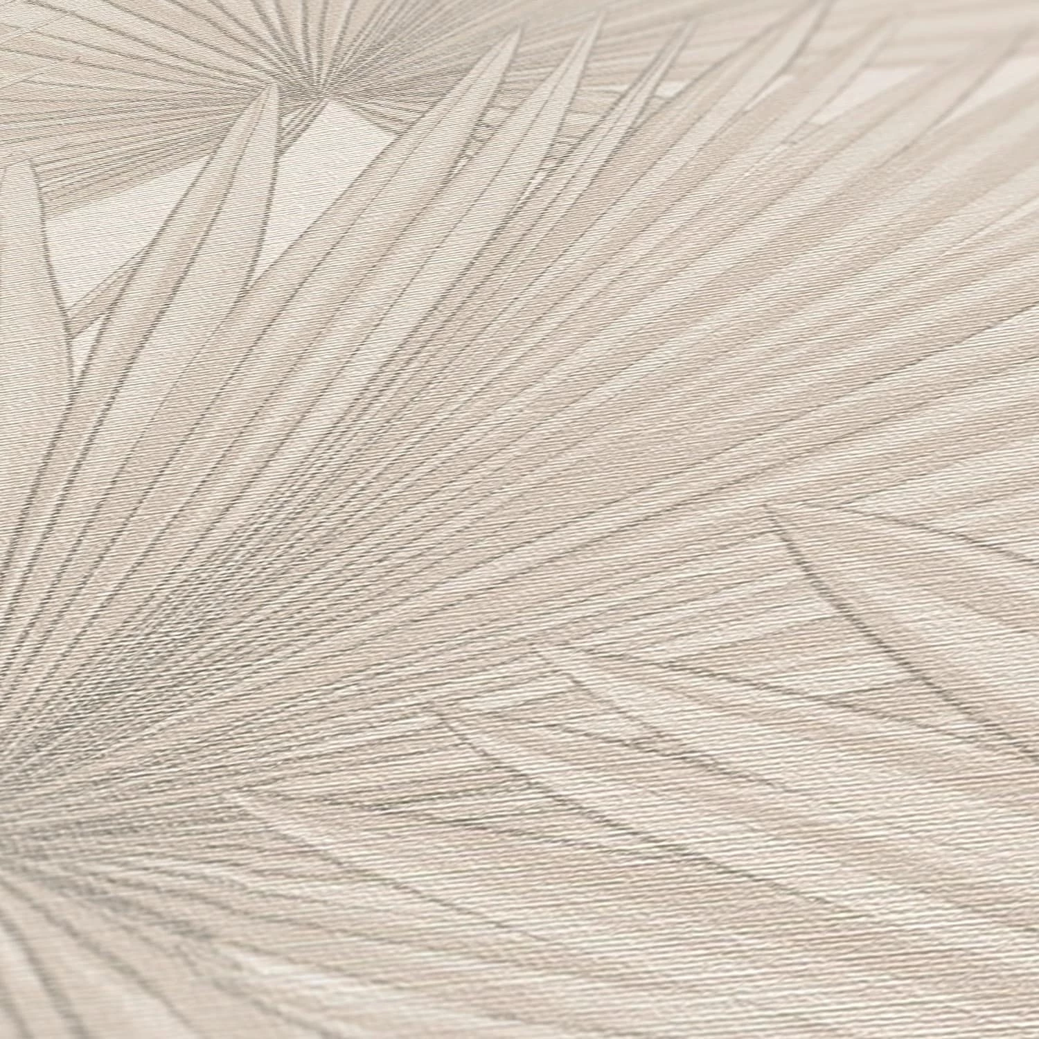 Vliestapete Grau Weiß Blatt Muster Antigua 39090-2 4 Vliestapete Grau Weiß Blatt Muster Antigua 39090-2 – Bild 2