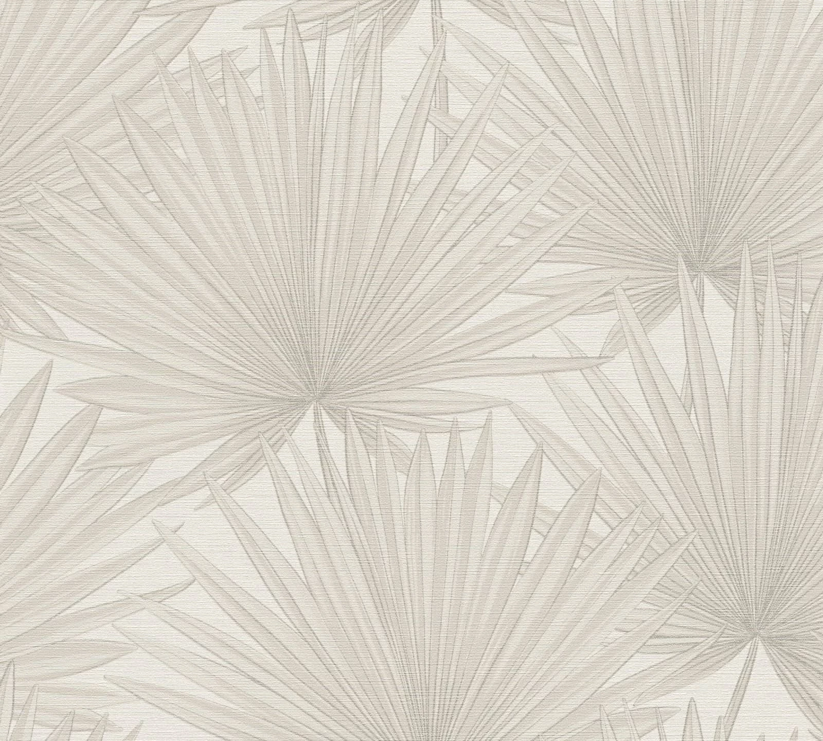 Vliestapete Grau Weiß Blatt Muster Antigua 39090-2 9 Vliestapete Grau Weiß Blatt Muster Antigua 39090-2 – Bild 7