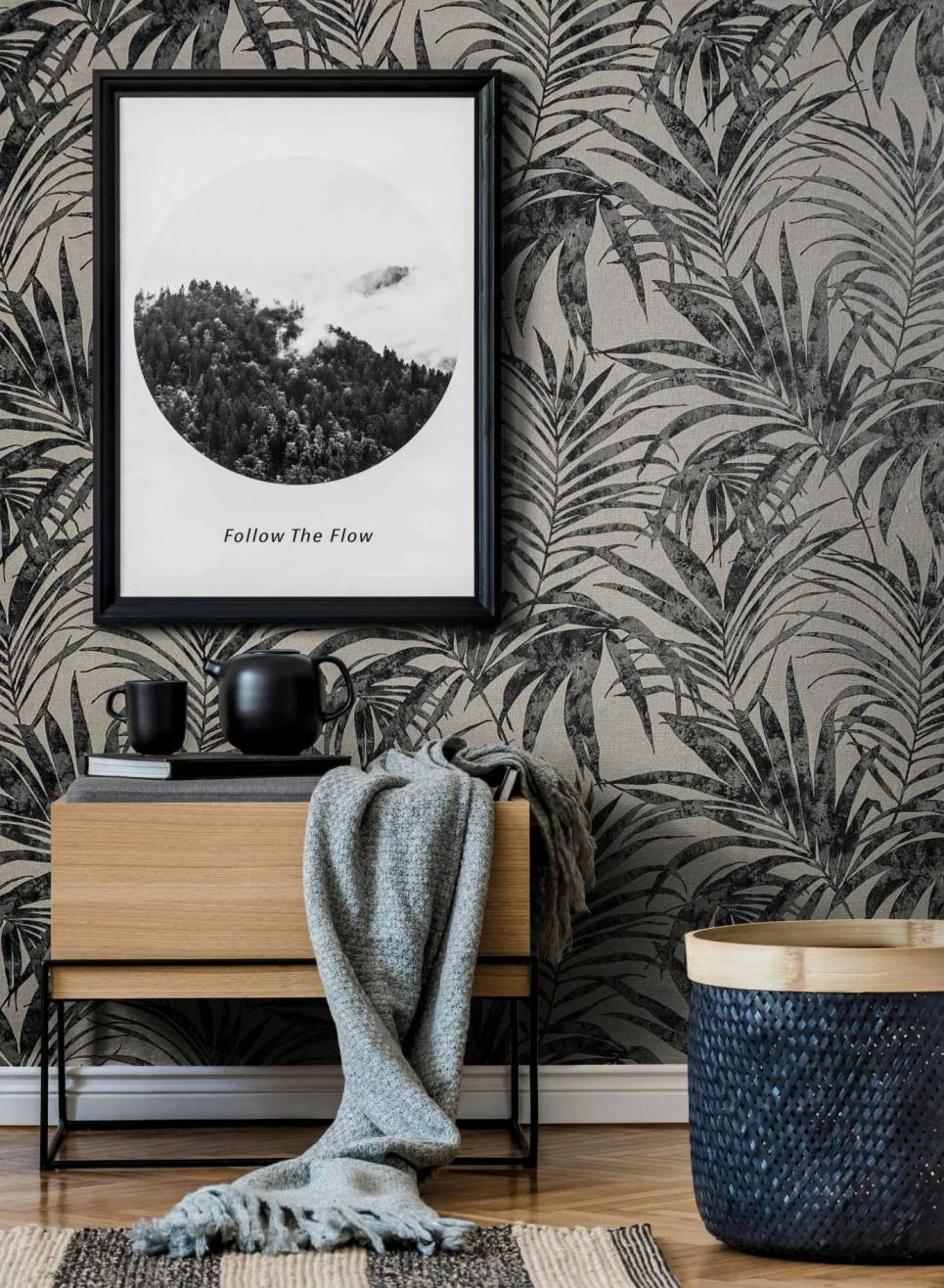 Vliestapete Ivy Farne Weiß Grau 82272 Novamur 6 Vliestapete Ivy Farne Weiß Grau 82272 Novamur – Bild 4