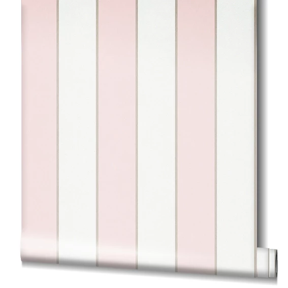Vliestapete Ivy Streifenmuster Weiß Rosa 82305 Novamur 6 Vliestapete Ivy Streifenmuster Weiß Rosa 82305 Novamur – Bild 4
