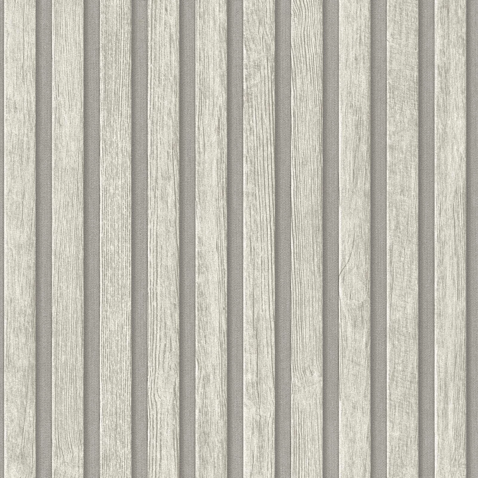 AS Creation Vliestapete 39109-5 Hellgrau Grau Holz Paneele 6 AS Creation Vliestapete 39109-5 Hellgrau Grau Holz Paneele – Bild 4
