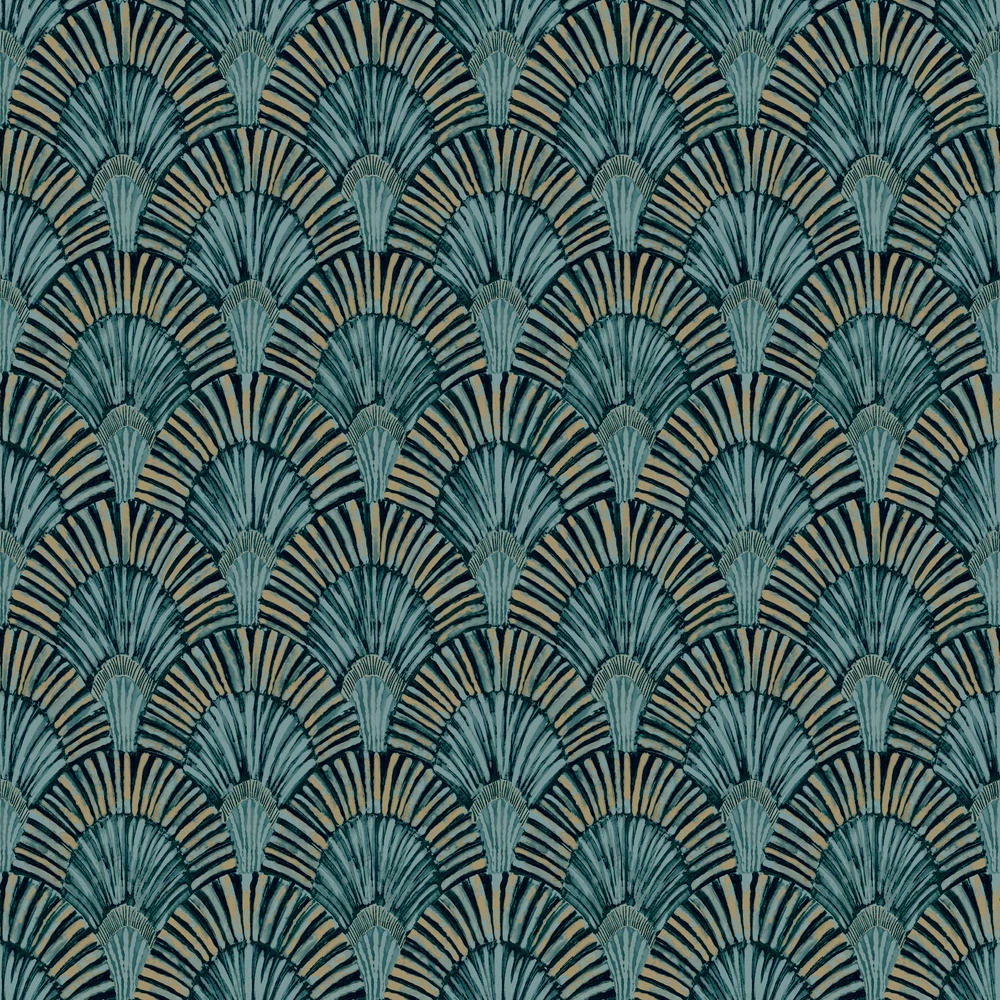 Vliestapete Pfauenfedern Grün Blau Gold JF3001 Grandeco 3 Vliestapete Pfauenfedern Grün Blau Gold JF3001 Grandeco