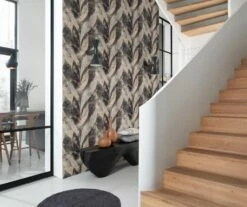 Vliestapete Pflanzen Blätter Anthrazit 520071 Rasch -Orex Verkäufe Vliestapete Pflanzen Blaetter Anthrazit 520071 rasch 63212875