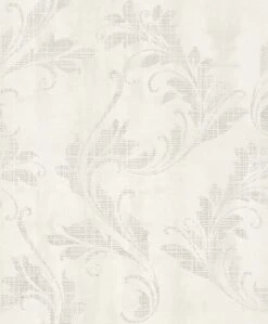 Tapete Vlies Floral Ranke Weiß Rasch Textil 228051