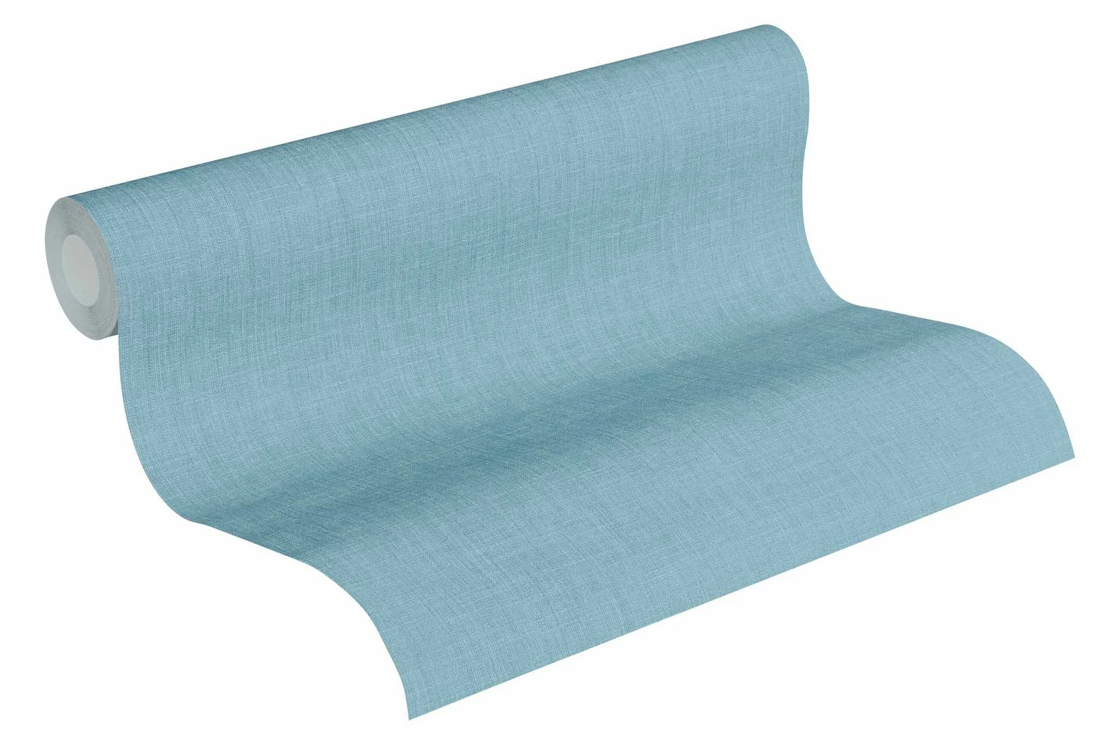 Vliestapete Uni Textil-Optik Hellblau 36925-8 4 Vliestapete Uni Textil-Optik Hellblau 36925-8 – Bild 2