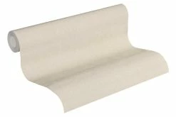 Vliestapete Uni Textil-Optik Creme 36925-6 -Orex Verkäufe Vliestapete Textil Optik cremebeige creme 36925 6 191352 1