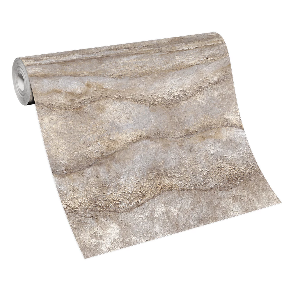 Vliestapete Beton Optik 3D-Effekt Grau Braun 10299-32 6 Vliestapete Beton Optik 3D-Effekt Grau Braun 10299-32 – Bild 4