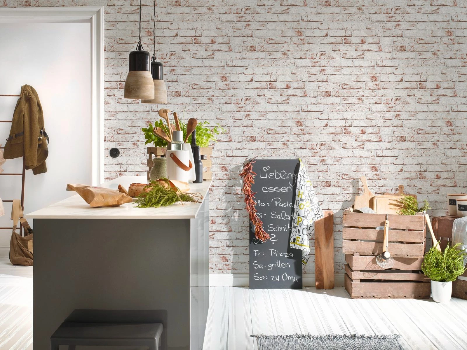 Vliestapete Ziegel-Optik Weiss Rot AS Creation 9078-13 12 Vliestapete Ziegel-Optik Weiss Rot AS Creation 9078-13 – Bild 10