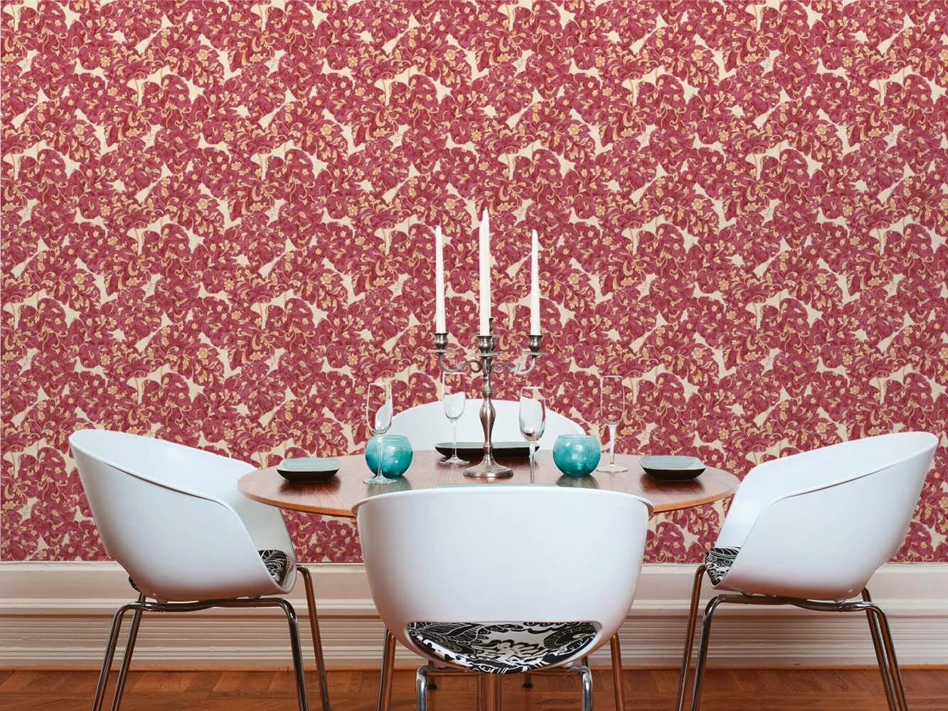 Wolfgang Joop Tapete Ranken Rot-violett Glanz 33869-5 5 Wolfgang Joop Tapete Ranken Rot-violett Glanz 33869-5 – Bild 3