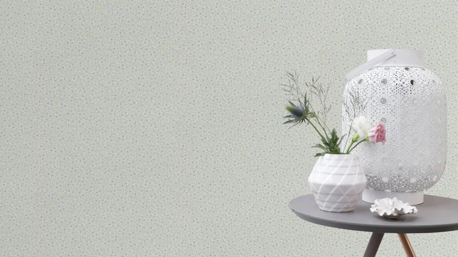 Rasch Tapete Landhaus Stil Blumen Blau 253146 5 Rasch Tapete Landhaus Stil Blumen Blau 253146 – Bild 3