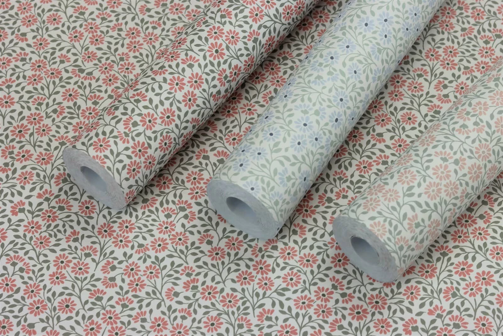 Rasch Tapete Landhaus Stil Blumen Blau 253146 7 Rasch Tapete Landhaus Stil Blumen Blau 253146 – Bild 5