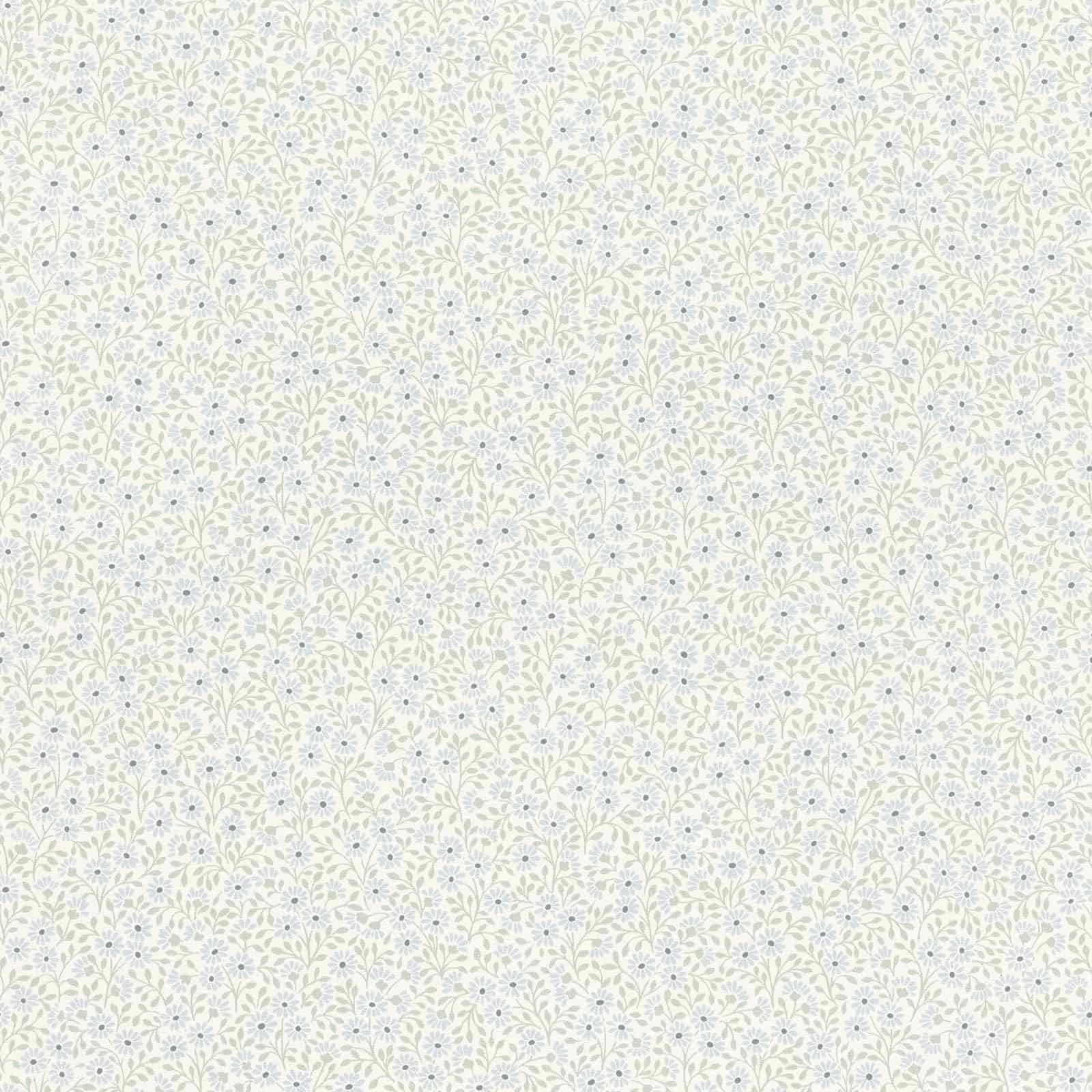 Rasch Tapete Landhaus Stil Blumen Blau 253146 3 Rasch Tapete Landhaus Stil Blumen Blau 253146